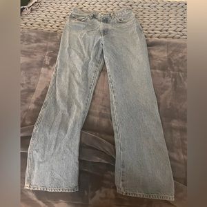 Agolde 90s Pinch Waist High Rise Straight Jeans